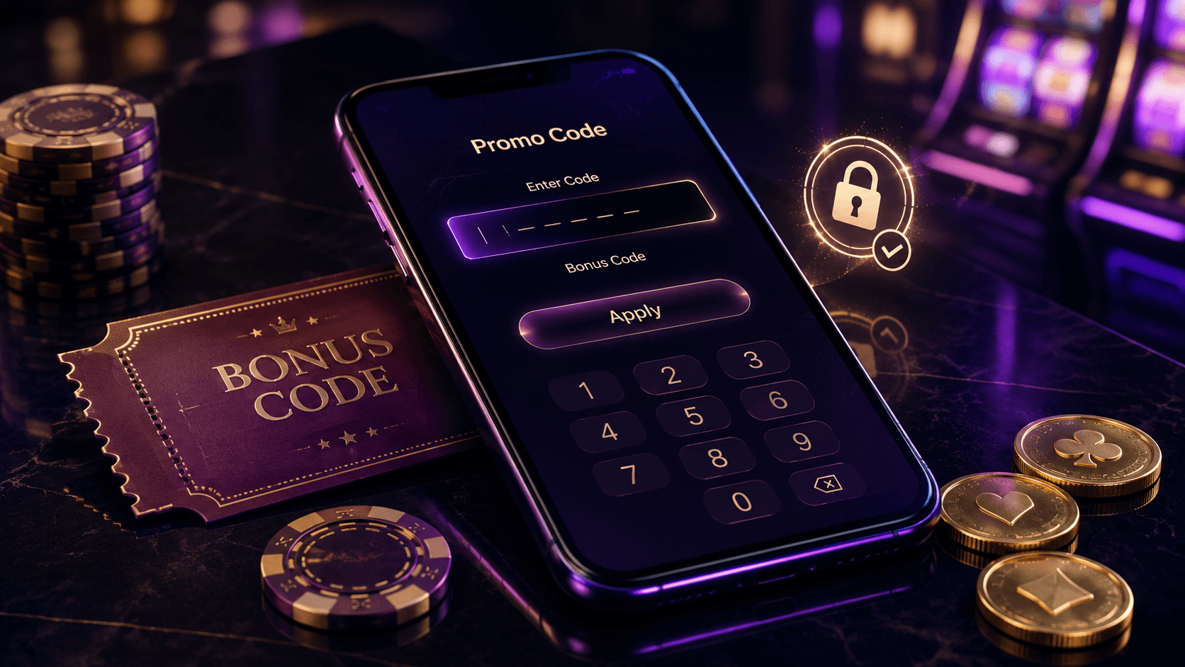 PlayLive mobile promo code entry for registration and deposit bonus offers